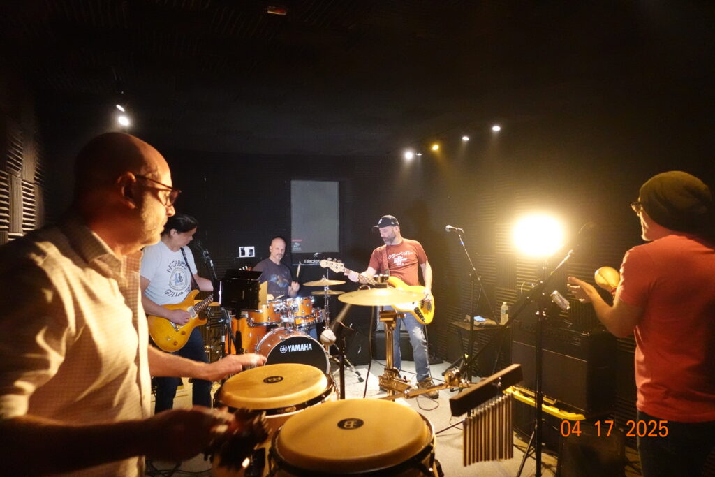 Capitalist Pigs playing inside Gramercy Rehearsal Studio