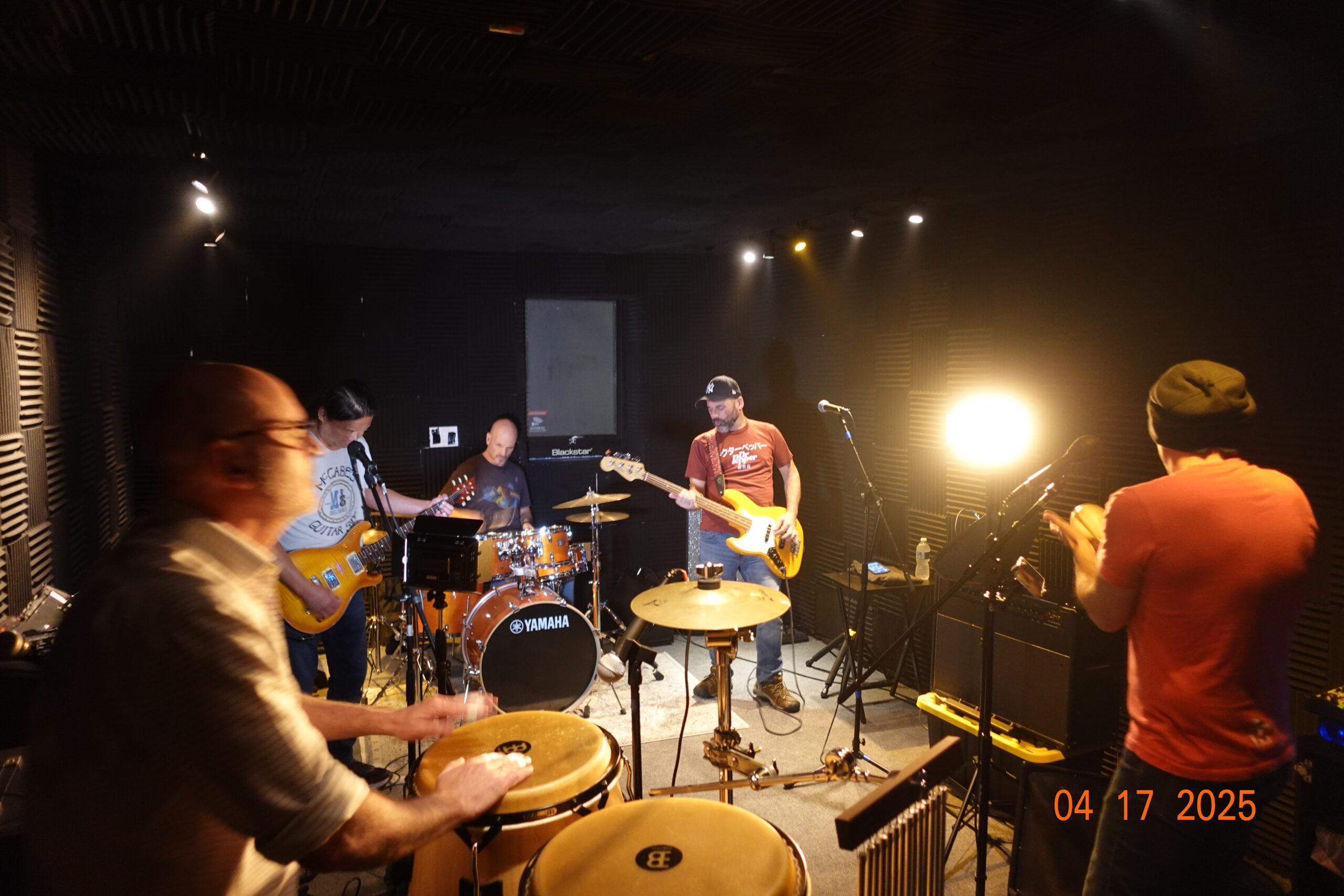 Capitalist Pigs playing inside Gramercy Rehearsal Studio