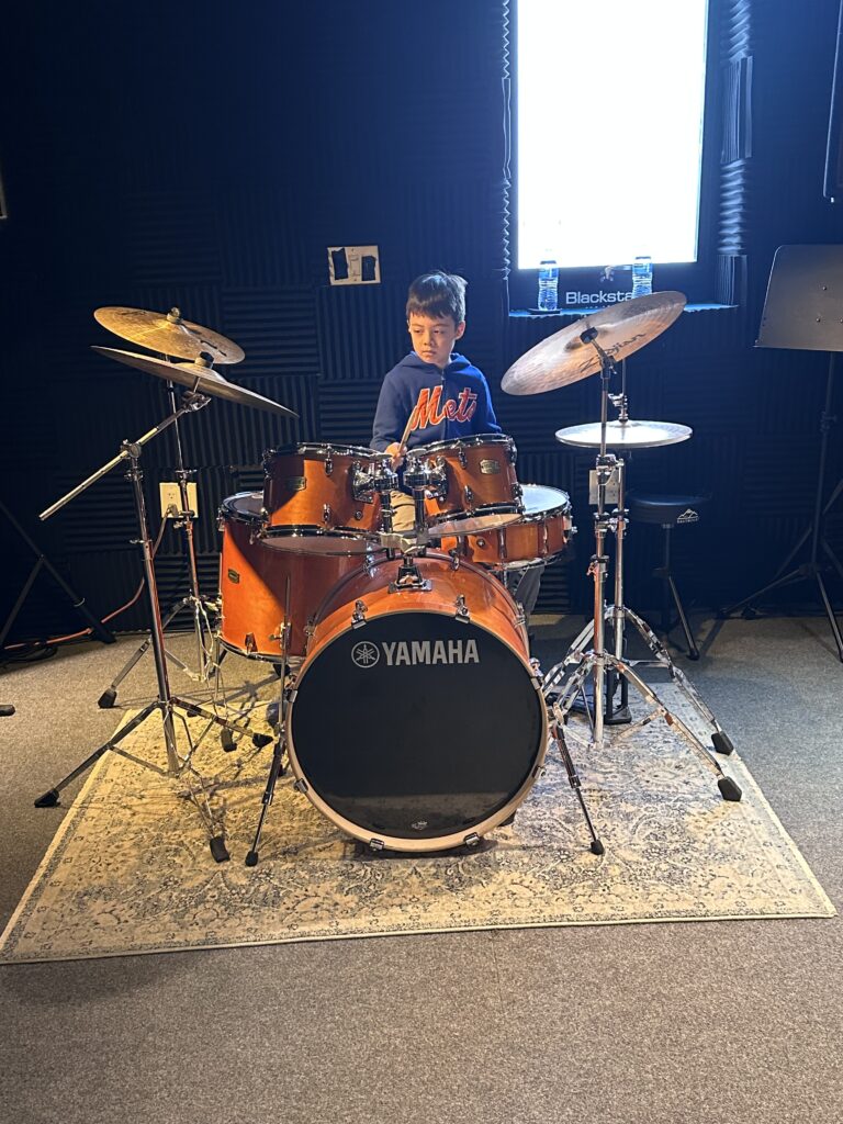 Future Drummer with Big Dreams